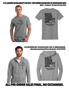 2018 Turkey Showdown Shirt Design